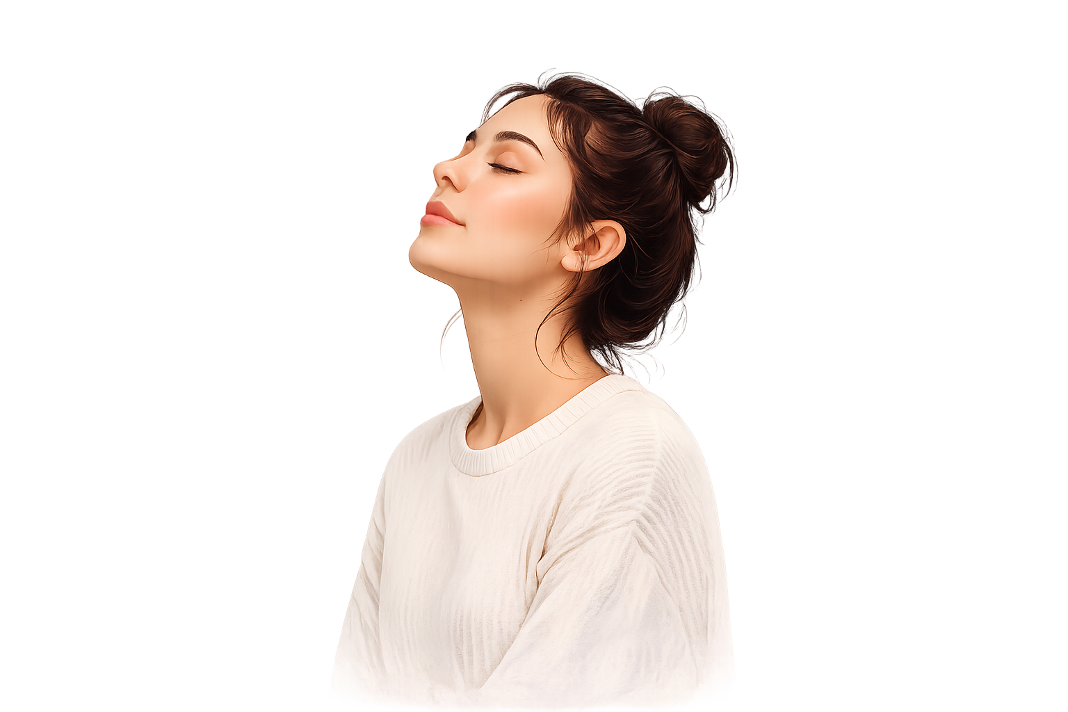 Mujer reflexiva